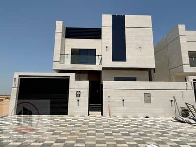 For sale, a villa in Ajman Al Bahia, 5 master rooms, a Majles room, a hall, and a maids room, freehold for all nationalities, Installment with out do