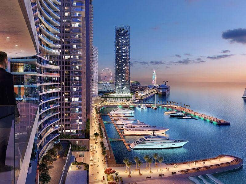 位于迪拜港，艾玛尔海滨社区，海洋之心社区 1 卧室的公寓 3632888 AED - 8940914