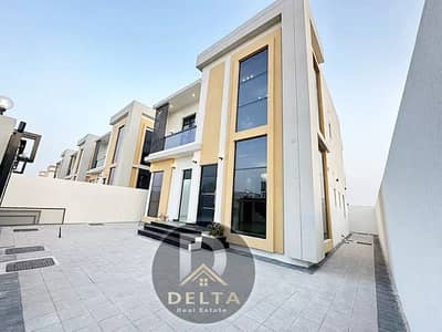 Without down payment own your dream home same your rent An elegant villa for sale in Ajman first inhabitant, freehold, including fees attractive price