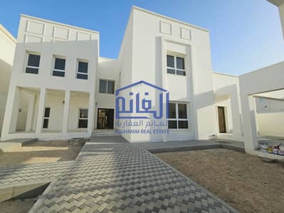Brand New 6 Master BR Villa with Maid Room Driver Room 2 Majlis Hall Laundry Covered Parking Big Yard at Madinat Al Riyadh