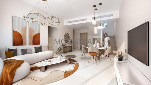 3 Bedroom Townhouse for Sale in Yas Island, Abu Dhabi - Stunning TH | Free Hold | Double Row Corner