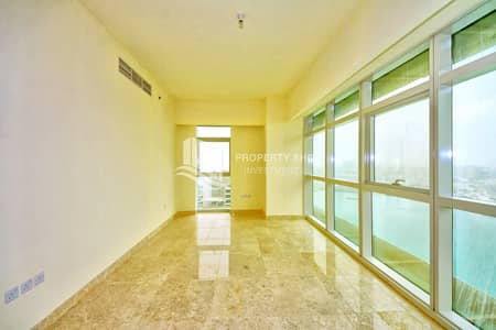 شقة 2 غرفة نوم للبيع في جزيرة الريم، أبوظبي - 2-bedroom-apartment-al-reem-island-marina-square-ocean-terrace-master-bedroom. JPG