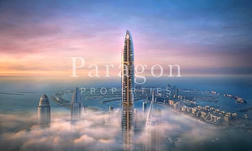 5 Bedroom Penthouse for Sale in Dubai Marina, Dubai - Triplex | Breathtaking Palm and Skyline Views