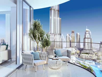 2 Bedroom Apartment for Sale in Downtown Dubai, Dubai - Above 60tth floor | Best deal & layout | Burj view |