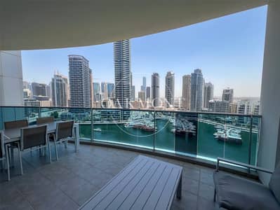 3 Bedroom Flat for Sale in Dubai Marina, Dubai - Full Marina View | Unfurnished | Large Layout