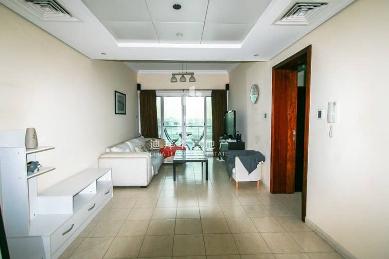 Spacious 1BR | Fully Furnished | Balcony