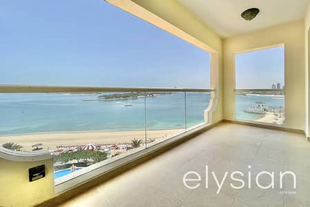 1 Bedroom Apartment for Rent in Palm Jumeirah, Dubai - Vacant Now I High Floor I Full Sea View