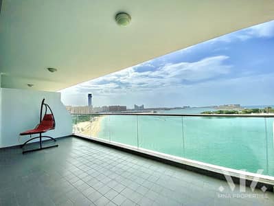1 Bedroom Apartment for Rent in Palm Jumeirah, Dubai - Ready I Full Sea View I Beach Access Chiller Free