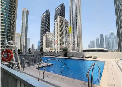 2 Cпальни Апартамент в аренду в Дубай Даунтаун, Дубай - Swim. jpg