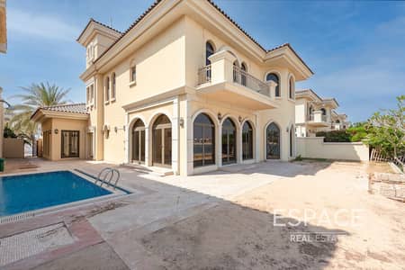 4 Bedroom Villa for Rent in Palm Jumeirah, Dubai - High Number Garden Home Villa For Rent - Palm Jumeirah
