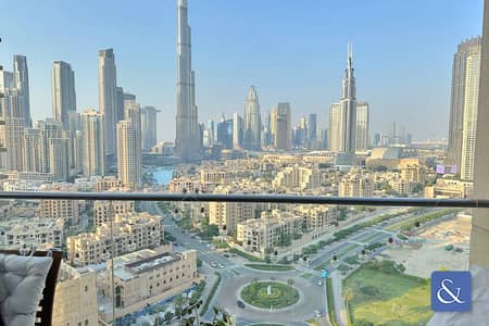 2 Bedroom Flat for Sale in Downtown Dubai, Dubai - Two Bedrooms | High Floor | Balcony Apt