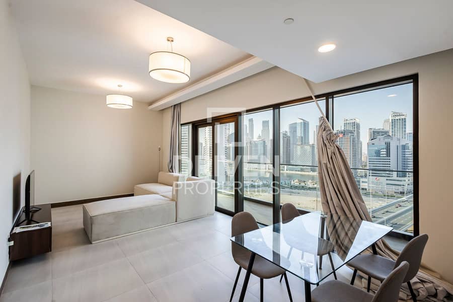 位于商业湾，SOL海湾 2 卧室的公寓 180000 AED - 9006054