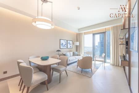 2 Bedroom Apartment for Rent in Downtown Dubai, Dubai - Burj Khalifa View | High Floor | Brand New
