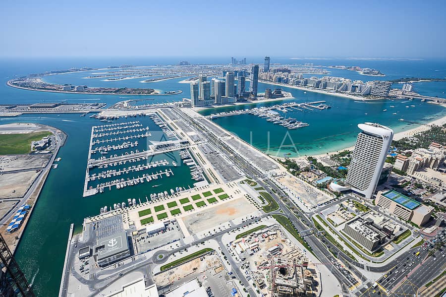 位于迪拜码头，达马克塔楼 4 卧室的公寓 4200000 AED - 9006255