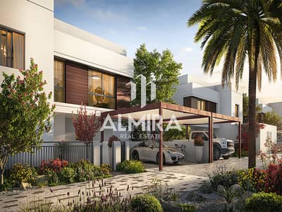 3 Bedroom Townhouse for Sale in Yas Island, Abu Dhabi - 4 The Street Exterior 2. JPG
