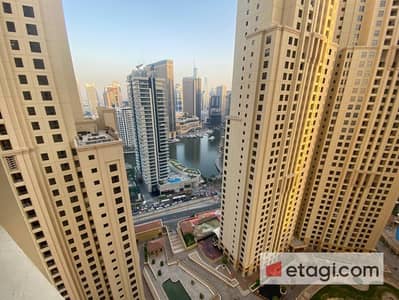 2 Bedroom Apartment for Rent in Jumeirah Beach Residence (JBR), Dubai - big layout/ near beach/ canal view