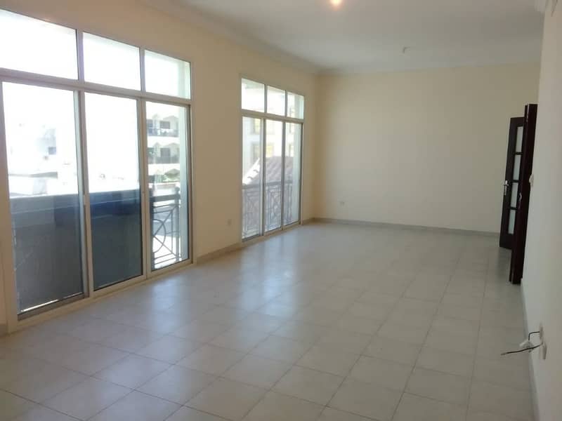 Elegant 03 Bedrooms,Huge Living Hall,Big Kitchen With laundry Space ,Maids Room And Parking .