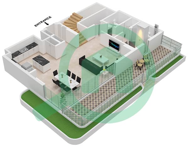 Type 1
Unit D1 Ground Floor