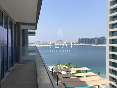 2 Bedroom Apartment for Rent in Dubai Harbour, Dubai - VACANT | PRIVATE BEACH ACCESS | PALM VIEW