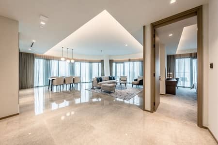 2 Bedroom Flat for Sale in Dubai Creek Harbour, Dubai - Corner Sky Collection Unit | Burj View | 50% PHPP
