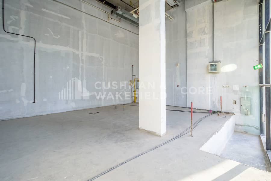Shell and Core Retail | DED License | Vacant