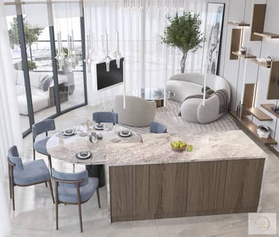 2 Bedroom Flat for Sale in Jumeirah Village Circle (JVC), Dubai - living room. jpg