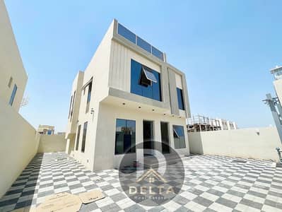 Without down payment own your home same your rent An elegant villa for sale in Ajman first inhabitant freehold with electricity ,water, including fees