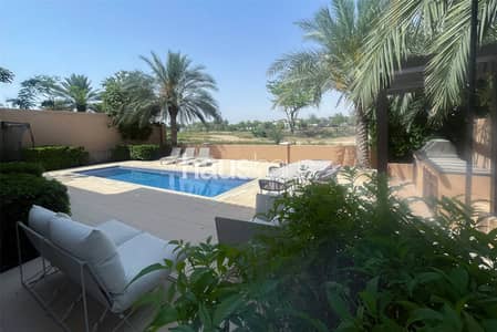 5 Bedroom Villa for Rent in Jumeirah Golf Estates, Dubai - Inverness | Large Pool | Golf View I Furnished