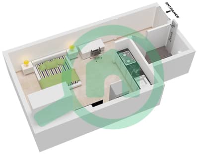 Art Tower - Studio Apartment Type 7 Floor plan