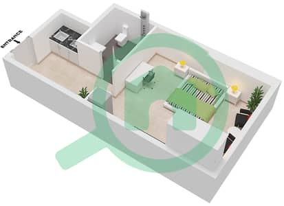 Art Tower - Studio Apartment Type 9 Floor plan