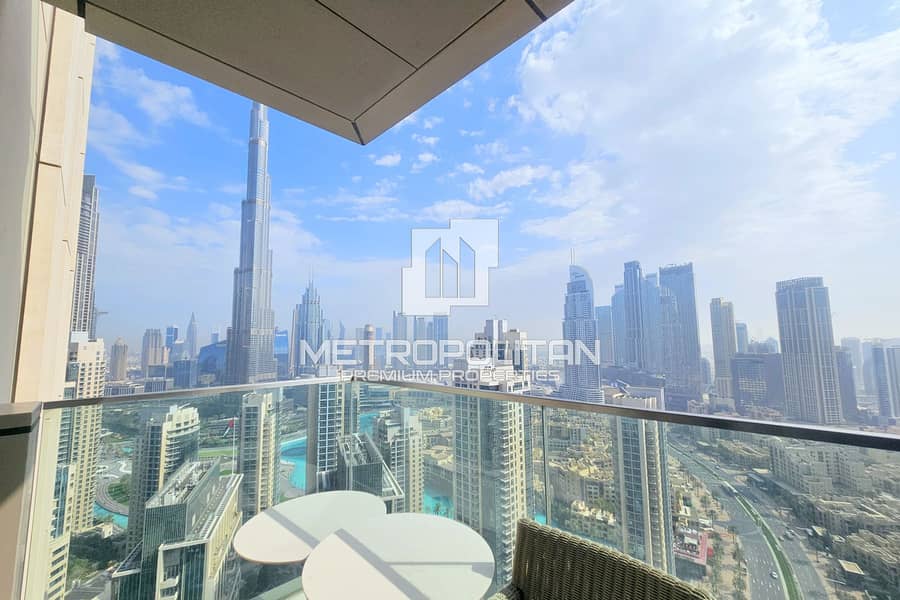 High Floor | Burj and Fountain View | Vacant