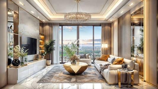 朱美拉湖塔 (JLT)， 迪拜 单身公寓待售 - living-room. jpg