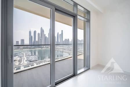 2 Bedroom Flat for Rent in Dubai Harbour, Dubai - Marina View | Unfurnished | Vacant