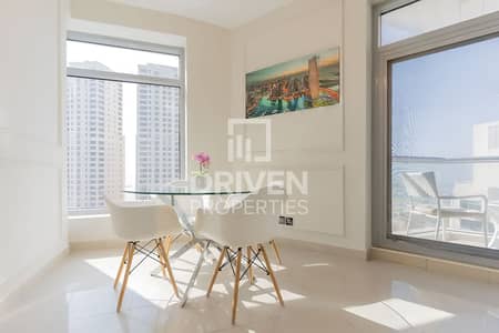 1 Bedroom Apartment for Sale in Dubai Marina, Dubai - Sea View | Fully Furnished | Vacant On Transfer