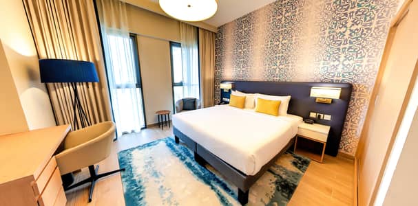 2 Bedroom Hotel Apartment for Rent in Deira, Dubai - pano_zoom (3). jpeg