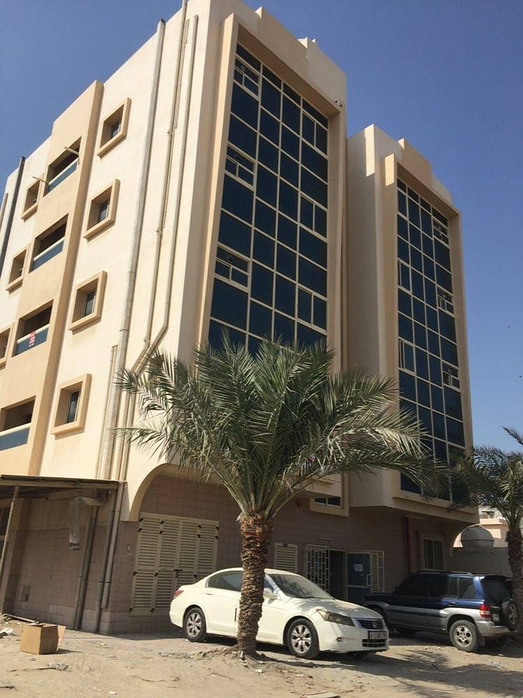 AED: 16,000/-  for 1 BR flat with split AC in Naimiya - Ajman