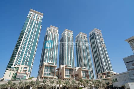 1 Bedroom Apartment for Sale in Al Reem Island, Abu Dhabi - Hot Offer|Semi-Furnished 1BR|High Floor|Canal view