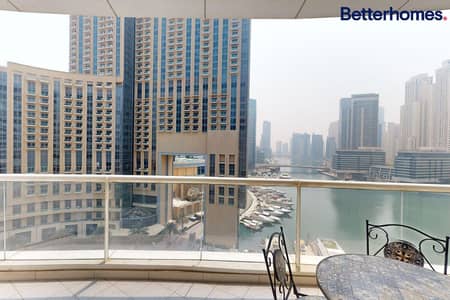 2 Bedroom Apartment for Sale in Dubai Marina, Dubai - Stunning marina View | 2 bed+study | Vacant possible