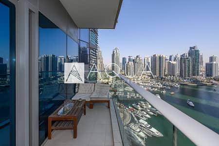 1 Bedroom Flat for Sale in Dubai Marina, Dubai - Biggest Layout | Water View | Turnkey