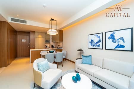 2 Bedroom Apartment for Rent in Downtown Dubai, Dubai - Burj and fountain | The Best Price | Serviced