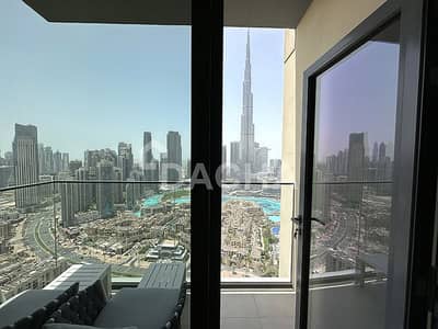 3 Bedroom Flat for Rent in Downtown Dubai, Dubai - High Floor I Fully Furnished I Bills included