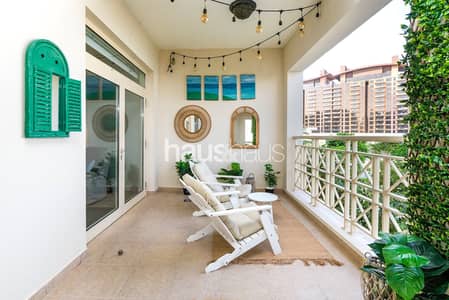 朱美拉棕榈岛， 迪拜 2 卧室单位待租 - 位于朱美拉棕榈岛，海滨公寓，姆萨尔利公寓 2 卧室的公寓 360000 AED - 9012813