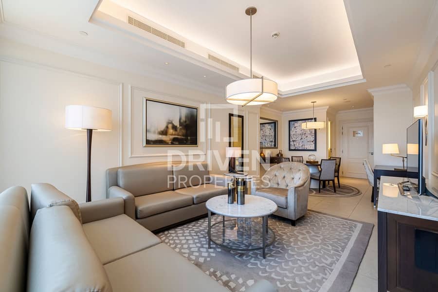 Fully Furnished with DEWA | Stunning Burj View