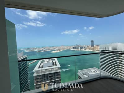 High Floor | Un-Furnished | Palm View | 4 CHQS
