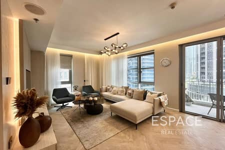 3 Bedroom Apartment for Sale in Downtown Dubai, Dubai - Renovated | Low Floor | Burj and Pool View