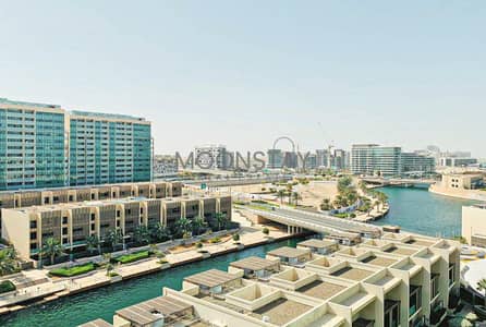 1 Bedroom Flat for Rent in Al Raha Beach, Abu Dhabi - Canal View | Furnished | Ready Soon
