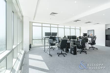 Office for Rent in Barsha Heights (Tecom), Dubai - FURNISHED | HIGH-FLOOR | PARTITIONED OFFICE