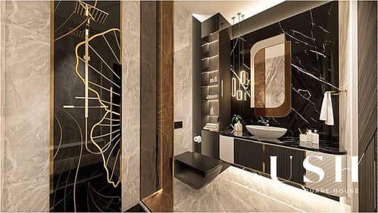 2 Cпальни Апартамент Продажа в Бизнес Бей, Дубай - 2bhk-MASTER BATHROOM. png