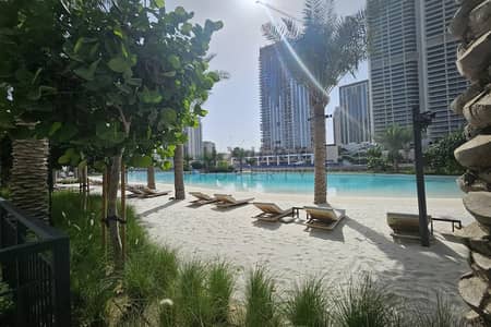 2 Bedroom Apartment for Rent in Dubai Creek Harbour, Dubai - Fully Furnished | High Floor | Beach Access