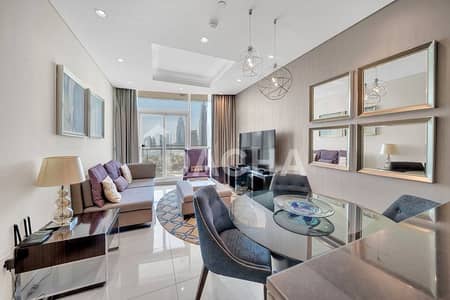 2 Bedroom Flat for Rent in Downtown Dubai, Dubai - Damac the Distinction I Furnished I 2 bedroom